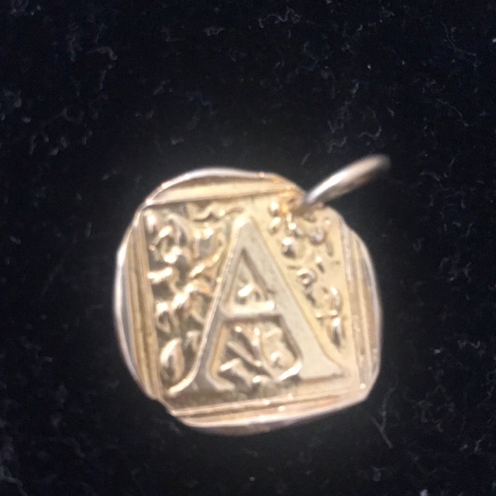 Letter Gold Dipped Charms - image 2